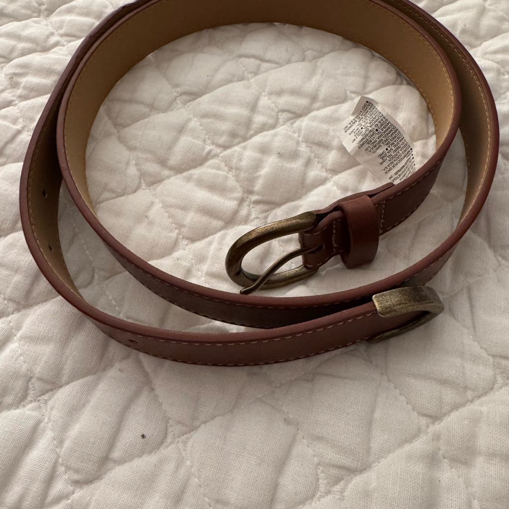 Old Navy Faux Leather Heritage Belt